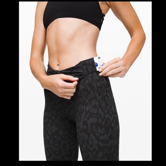 NWT Lululemon Align crop 21 Formation Camo Deep - Picture 4 of 6